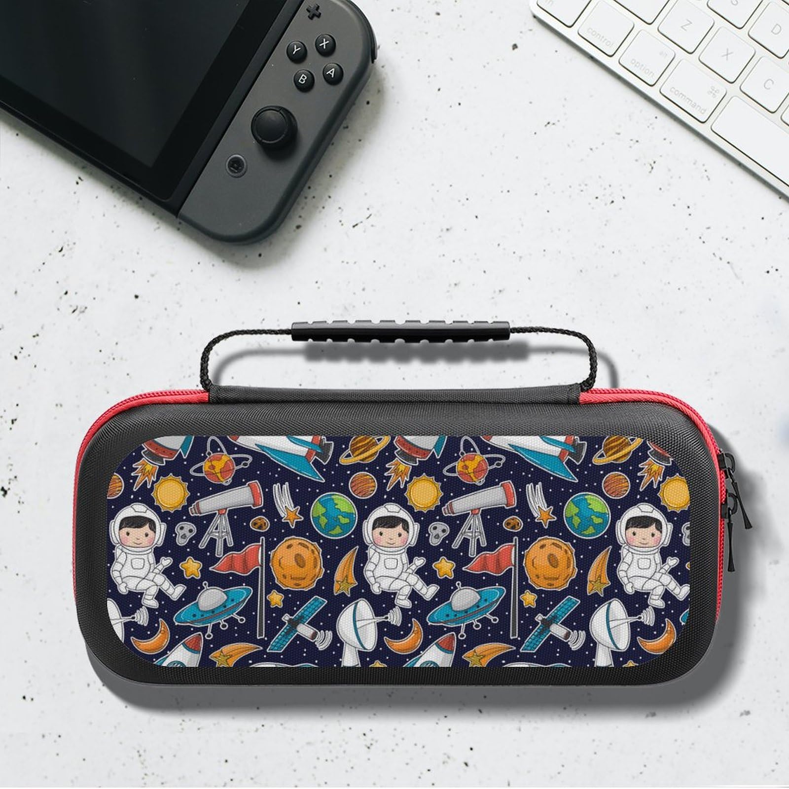 Nintendo Switch 本体宇宙飛行士デザインケース付き Amazon.co.jp: Switchケース EVA ソフトケース 宇宙飛行士 Switch